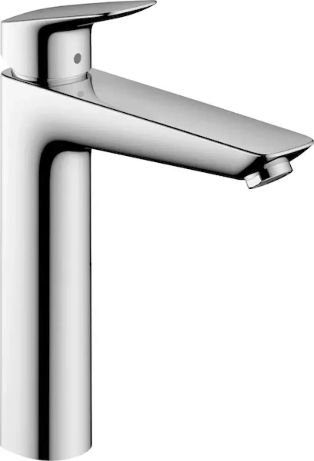 hansgrohe Waschtischarmatur »Logis«, 19cm, ohne Ablaufgarnitur, chrom günstig online kaufen