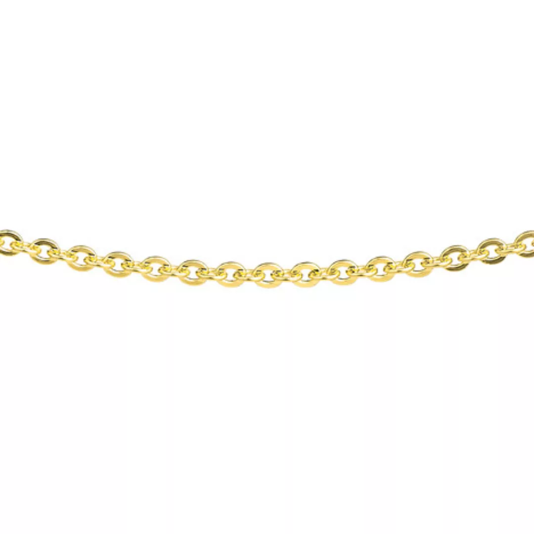 Ernstes Design Spiegelankerkette, 3 mm, Gelbgold beschichtet, 45 cm günstig online kaufen