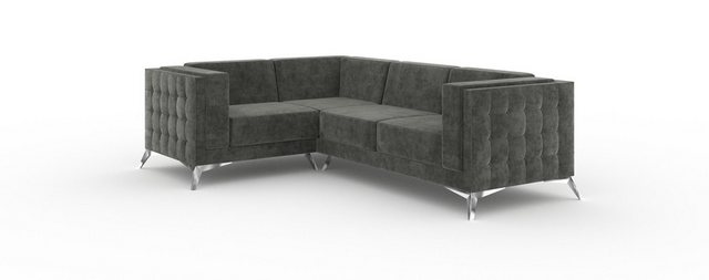 Xlmoebel Ecksofa Neues Ecksofa in L-Form mit Stoffdesign und Polsterung von günstig online kaufen