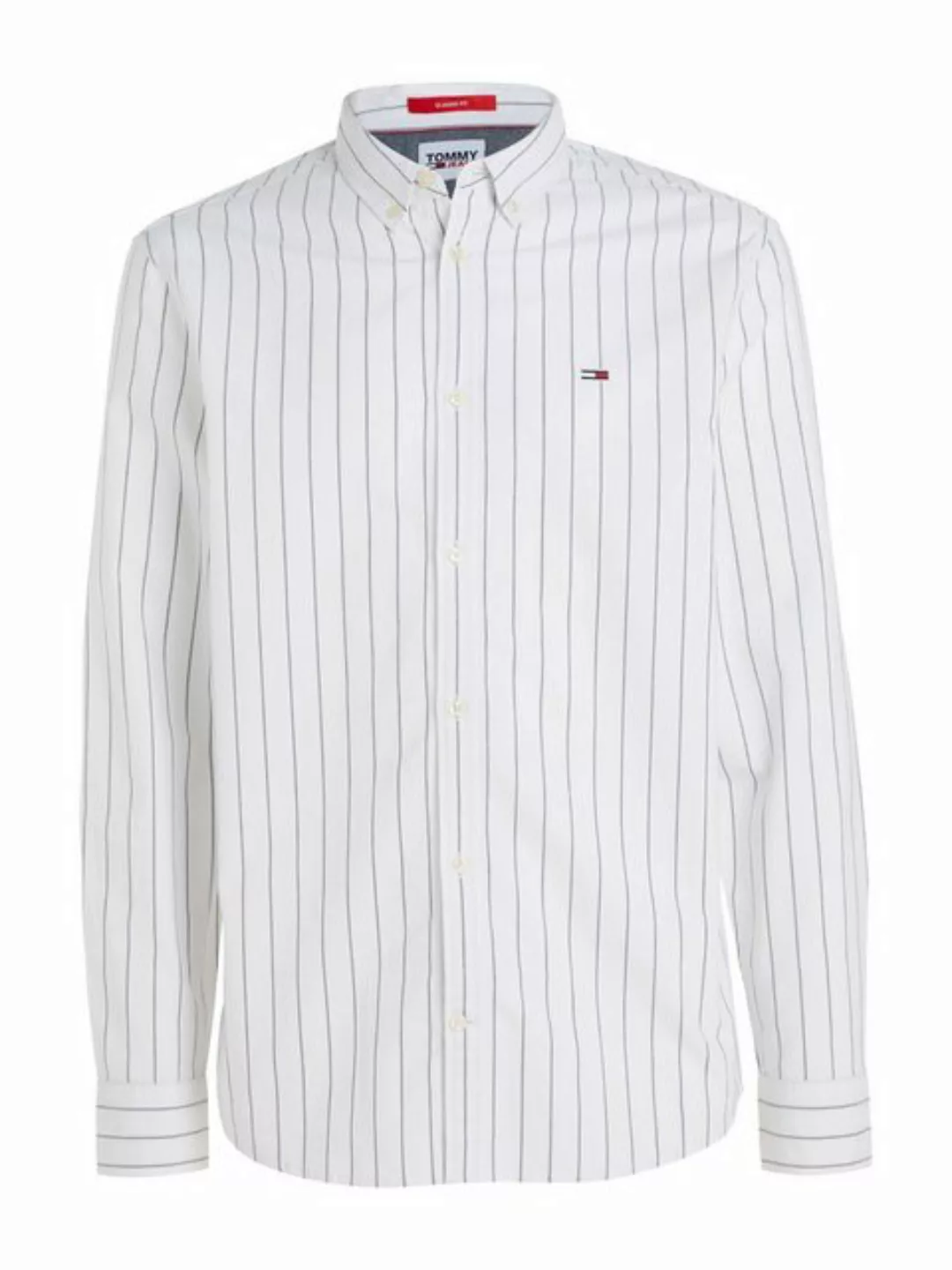 Tommy Jeans Langarmhemd TJM CLASSIC OXFORD STRIPE SHIRT günstig online kaufen