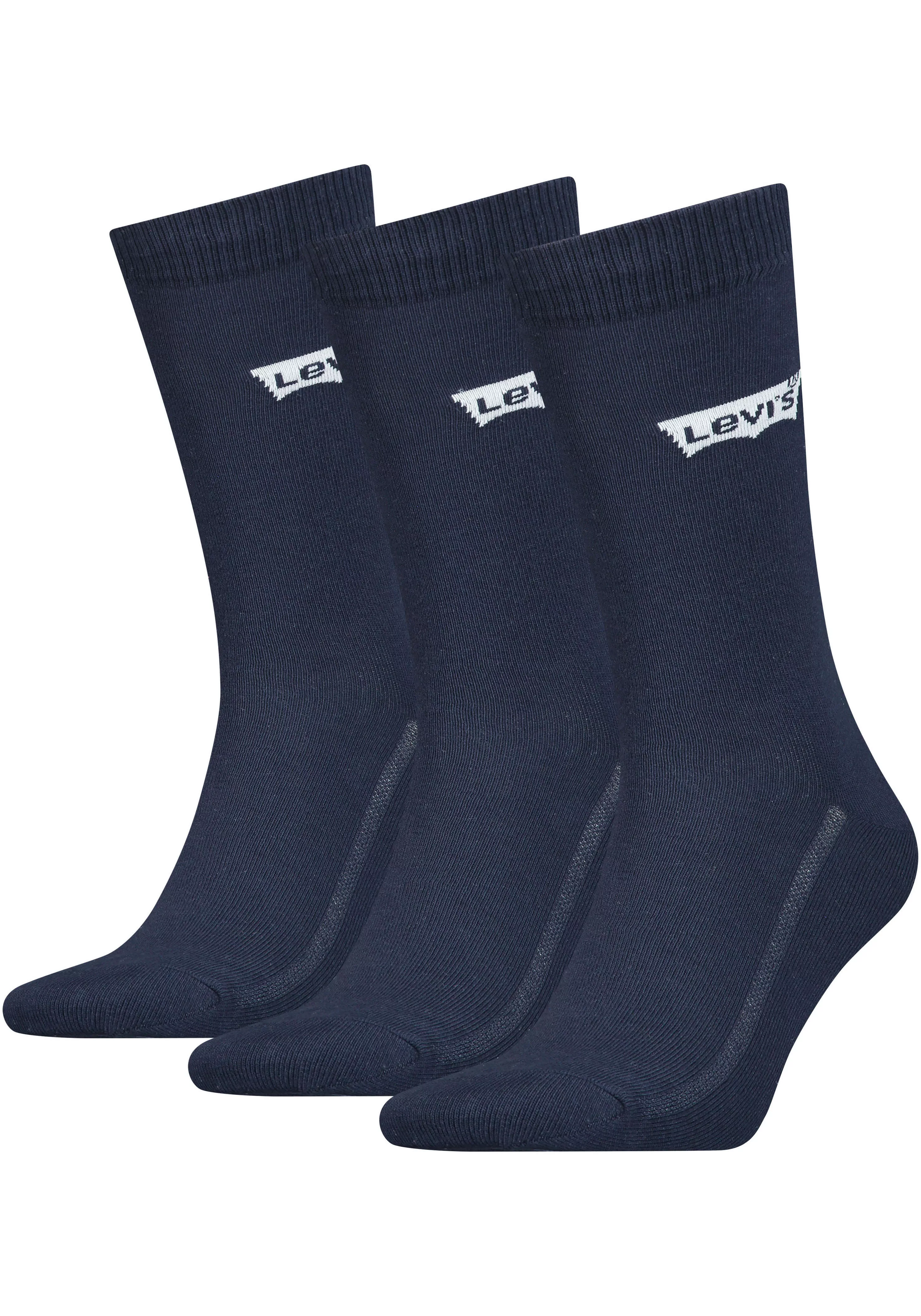 Levis Socken, (Packung, 3er-Pack), mit breitem Logobund günstig online kaufen