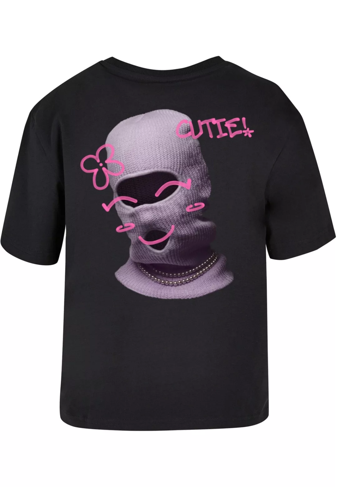 Miss Tee T-Shirt "Miss Tee Damen Cutie Balaclava Tee" günstig online kaufen