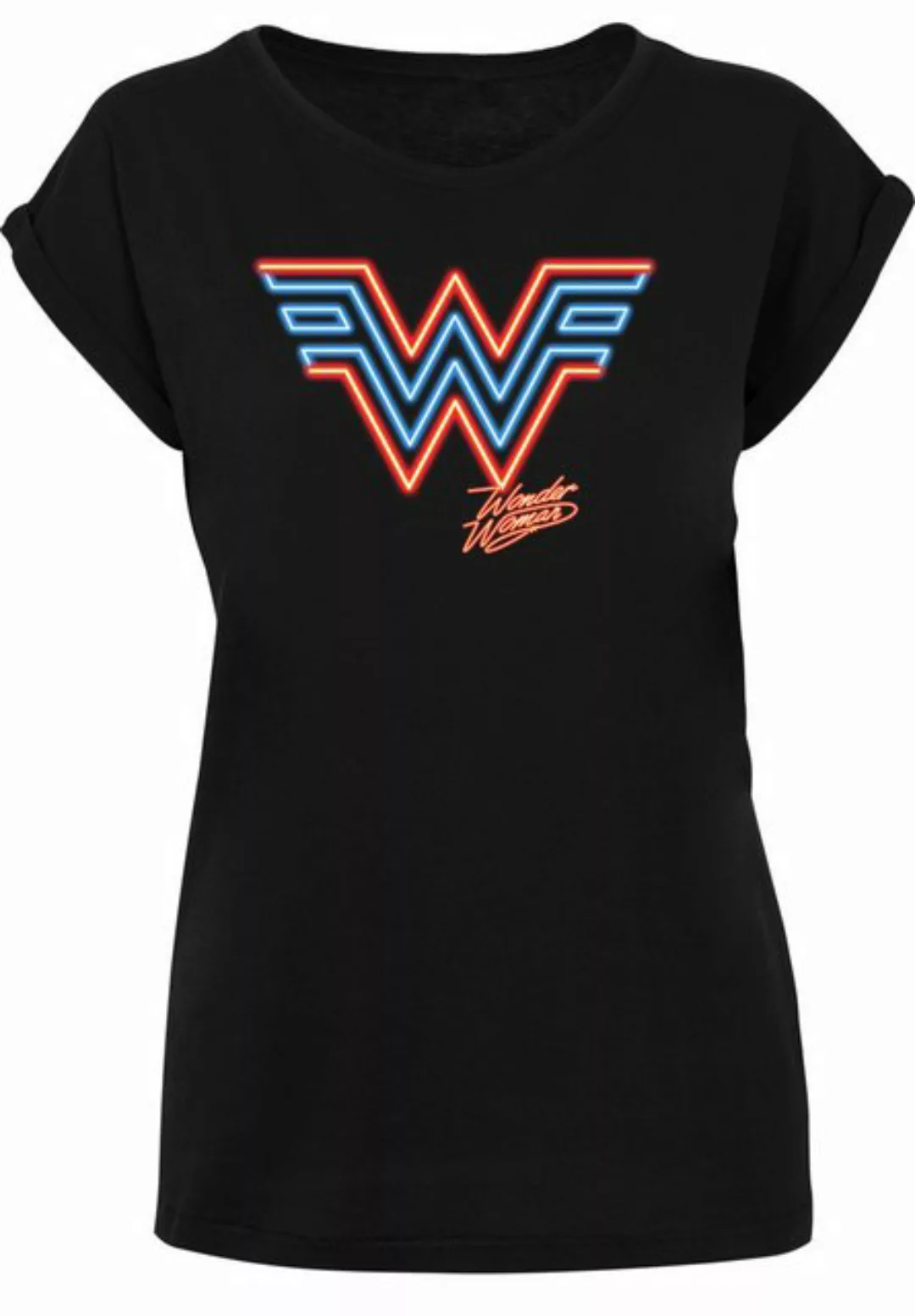 F4NT4STIC T-Shirt DC Comics Wonder Woman 84 Neon Emblem Print günstig online kaufen