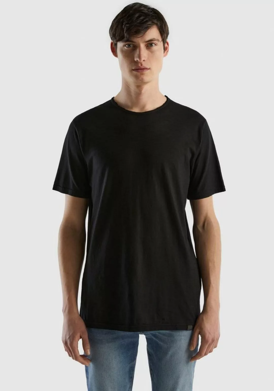 United Colors of Benetton T-Shirt in gerader Basic-Form günstig online kaufen