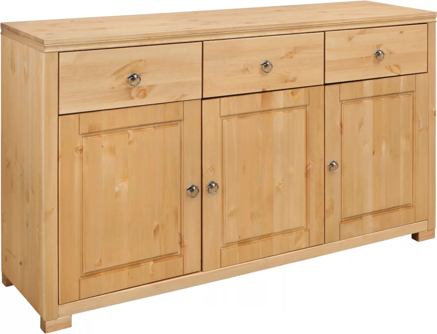 Home affaire Sideboard "Gotland", Breite 147 cm, aus massiver Kiefer, FSC günstig online kaufen