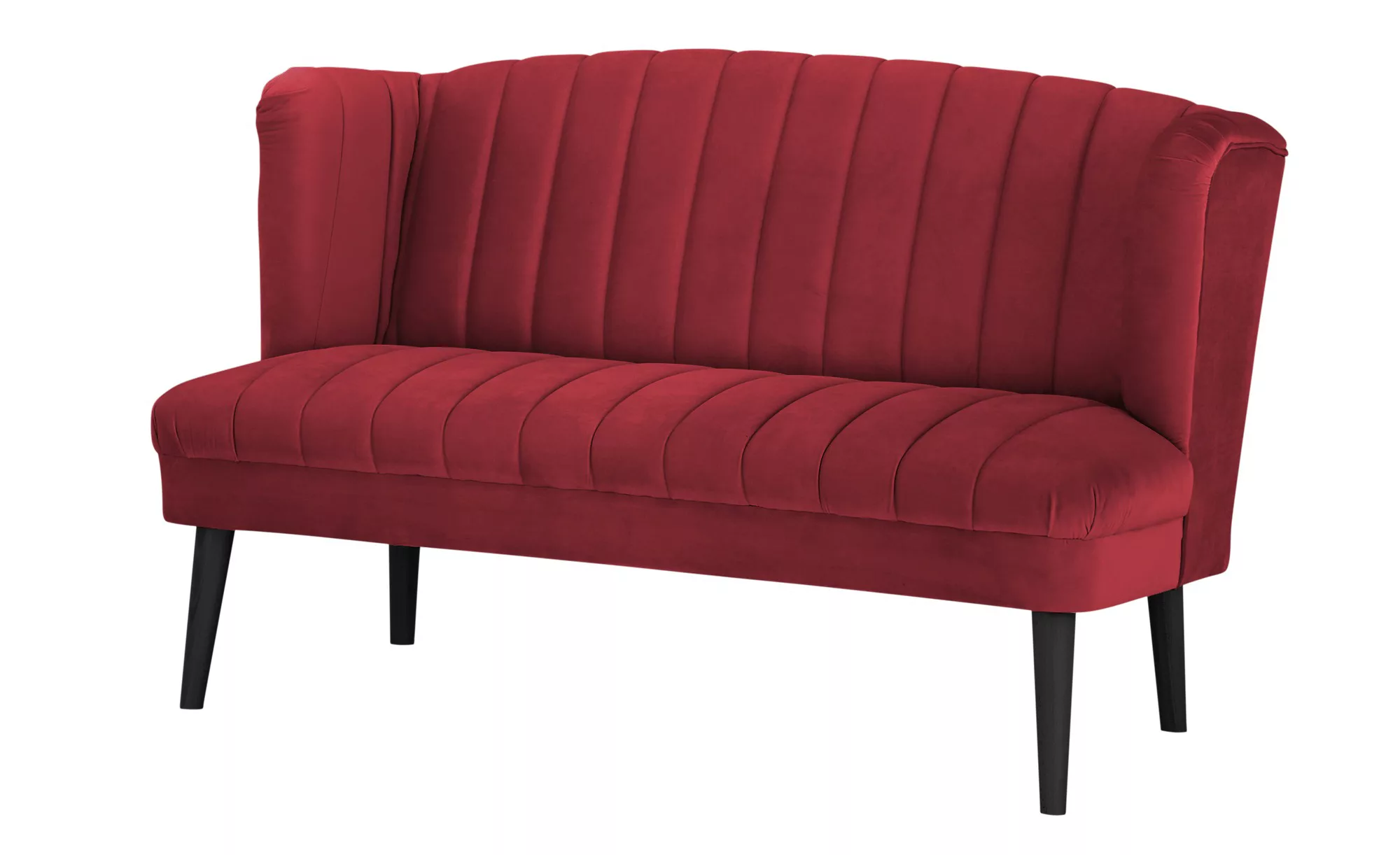 switch Küchensofa Samt  Rina - rot - 180 cm - 92 cm - 76 cm - Bänke > Einze günstig online kaufen