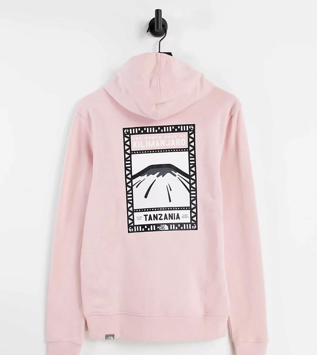 The North Face – Faces – Kapuzenpullover in Rosa, exklusiv bei ASOS günstig online kaufen