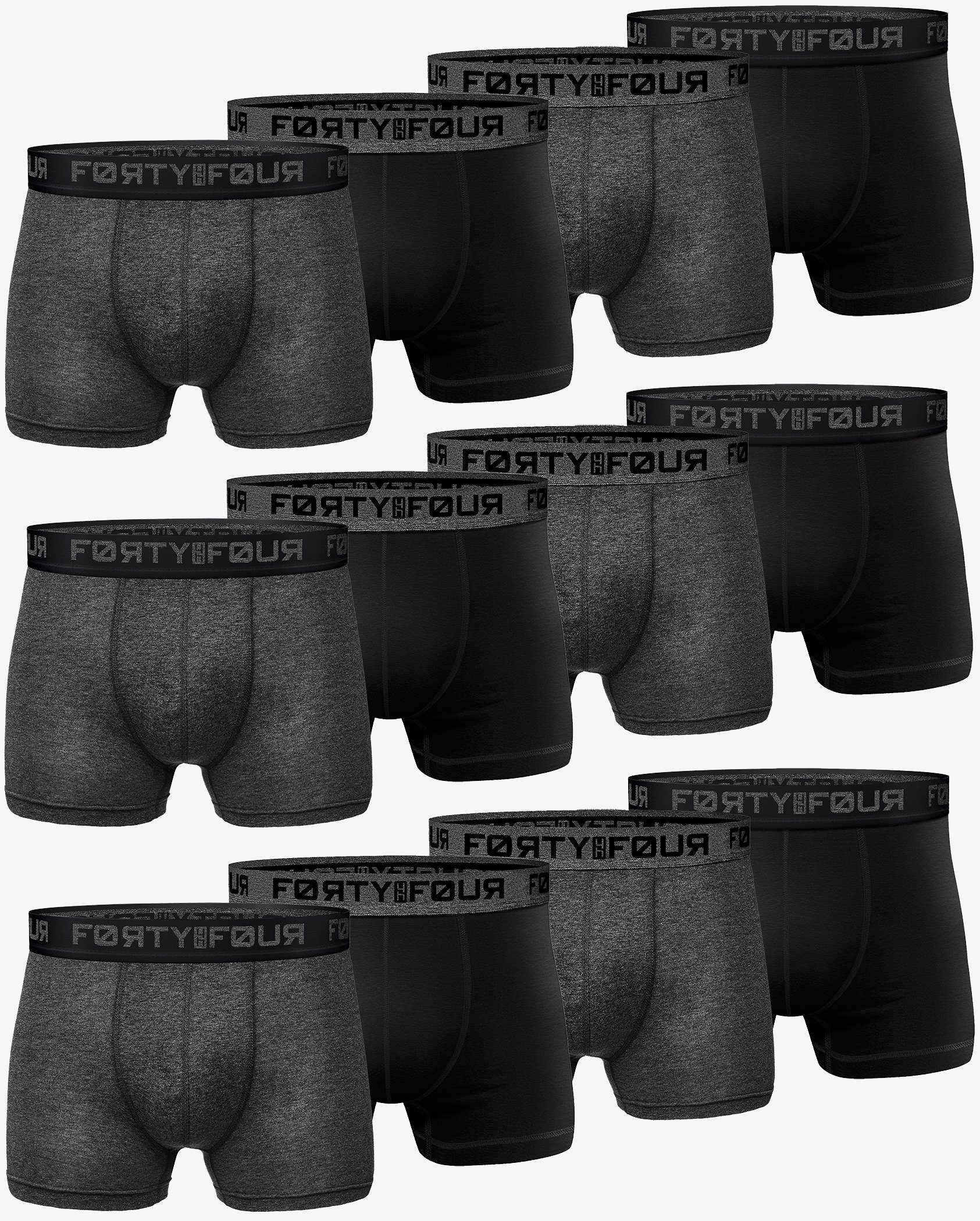 FortyFour Boxershorts Herren Männer Unterhosen Baumwolle günstig online kaufen