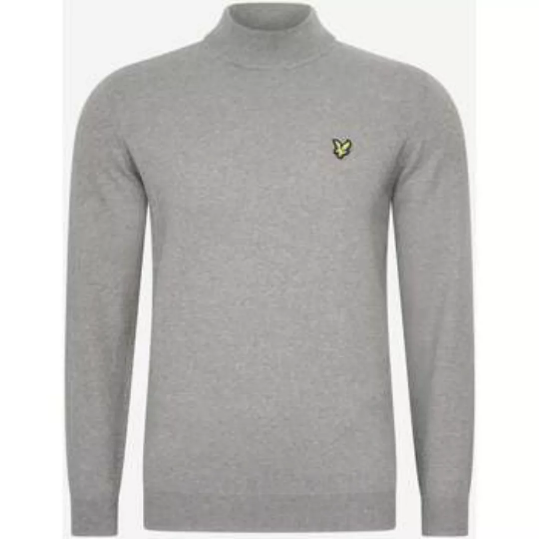 Lyle & Scott  Pullover Roll neck jumper - mid grey marl günstig online kaufen