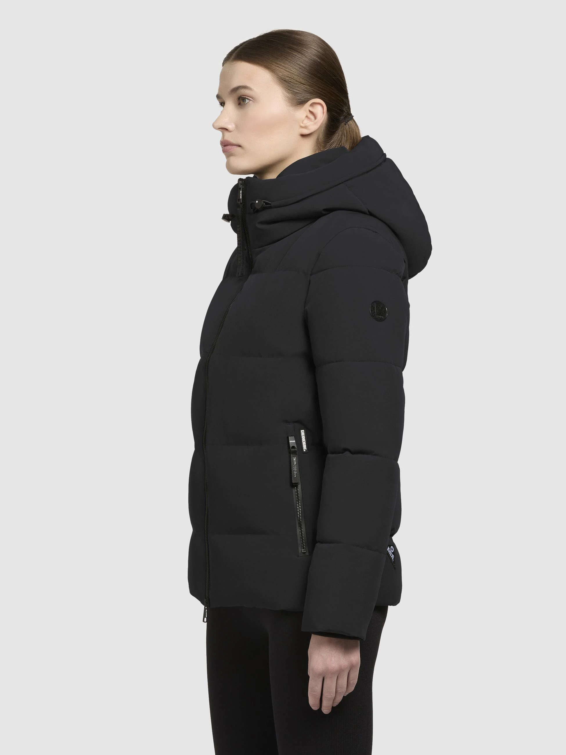 khujo Steppjacke "Fanc2-YM", mit Kapuze, Kurze gesteppte Damen Winterjacke günstig online kaufen