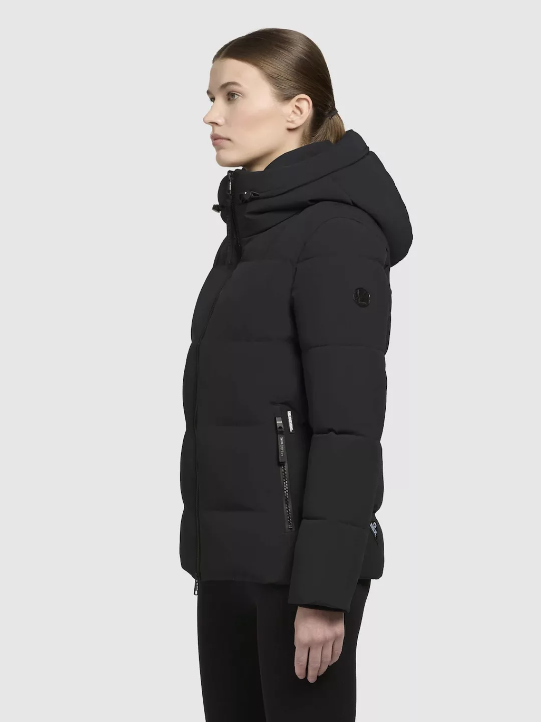 khujo Steppjacke "Fanc2-YM", mit Kapuze, Kurze gesteppte Damen Winterjacke günstig online kaufen
