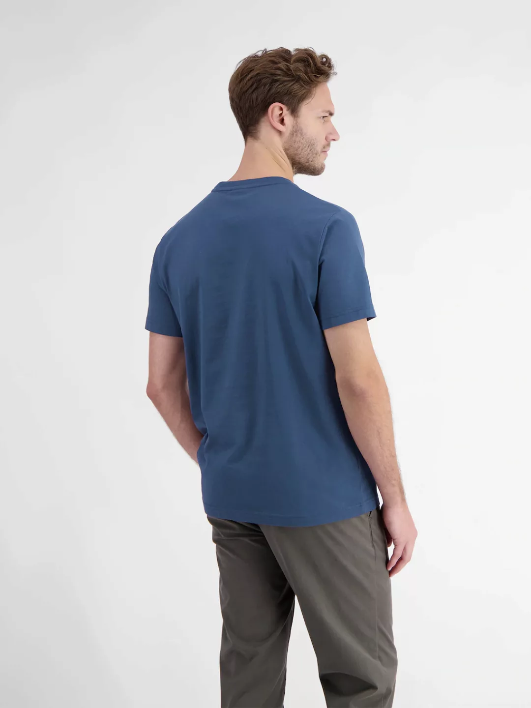 LERROS T-Shirt "LERROS Herren T-Shirt mit Brust-Print" günstig online kaufen