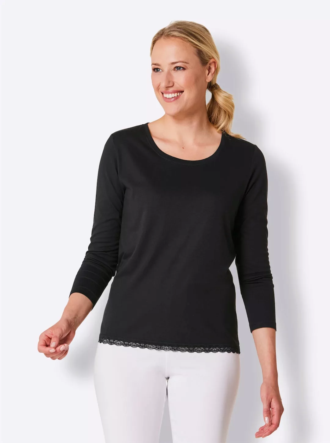 wäschepur Pyjamaoberteil "Schlafanzug-Shirt", (1 tlg.) günstig online kaufen