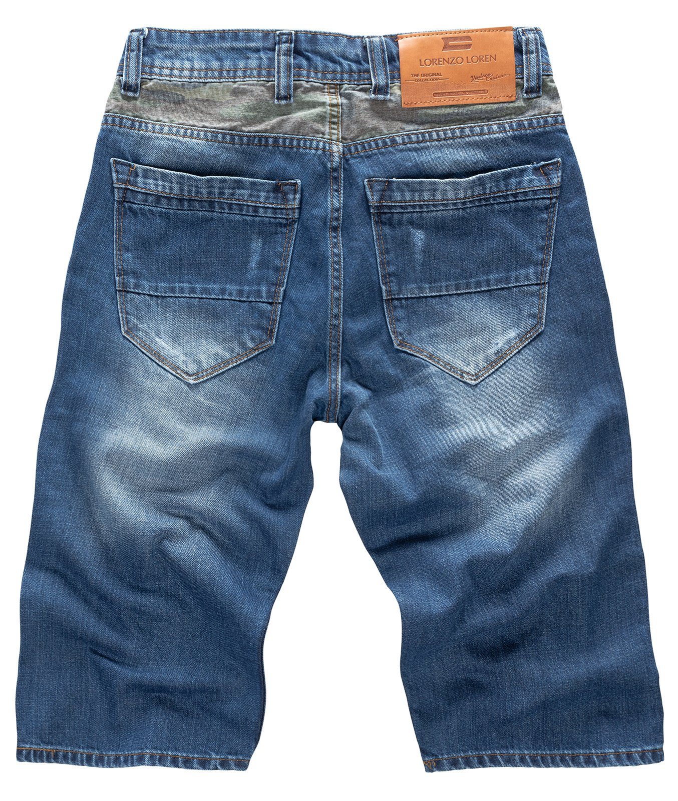Lorenzo Loren Jeansshorts Herren Shorts Denim günstig online kaufen