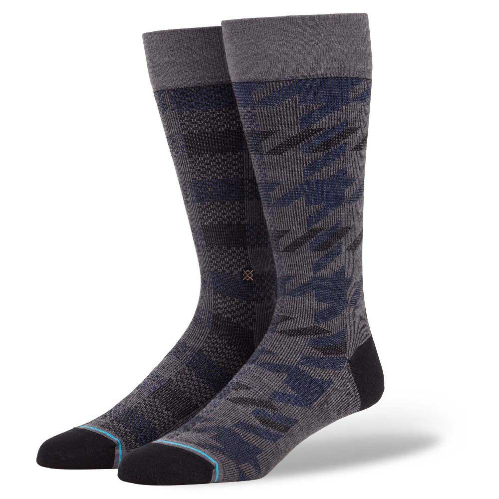Stance Plaid Out Socken EU 43-46 Charcoal günstig online kaufen