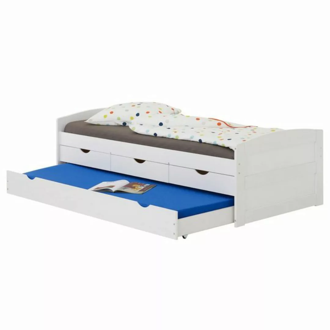 IDIMEX Funktionsbett JESSY, Bett mit Stauraum JESSY Jugendbett, Bett 90x200 günstig online kaufen