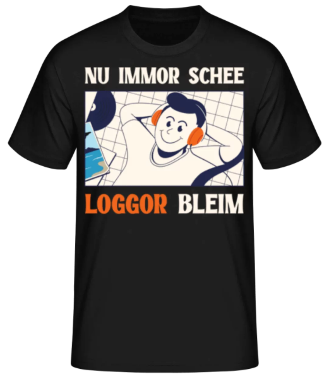 Loggor Bleim Sächsisch · Männer Basic T-Shirt günstig online kaufen