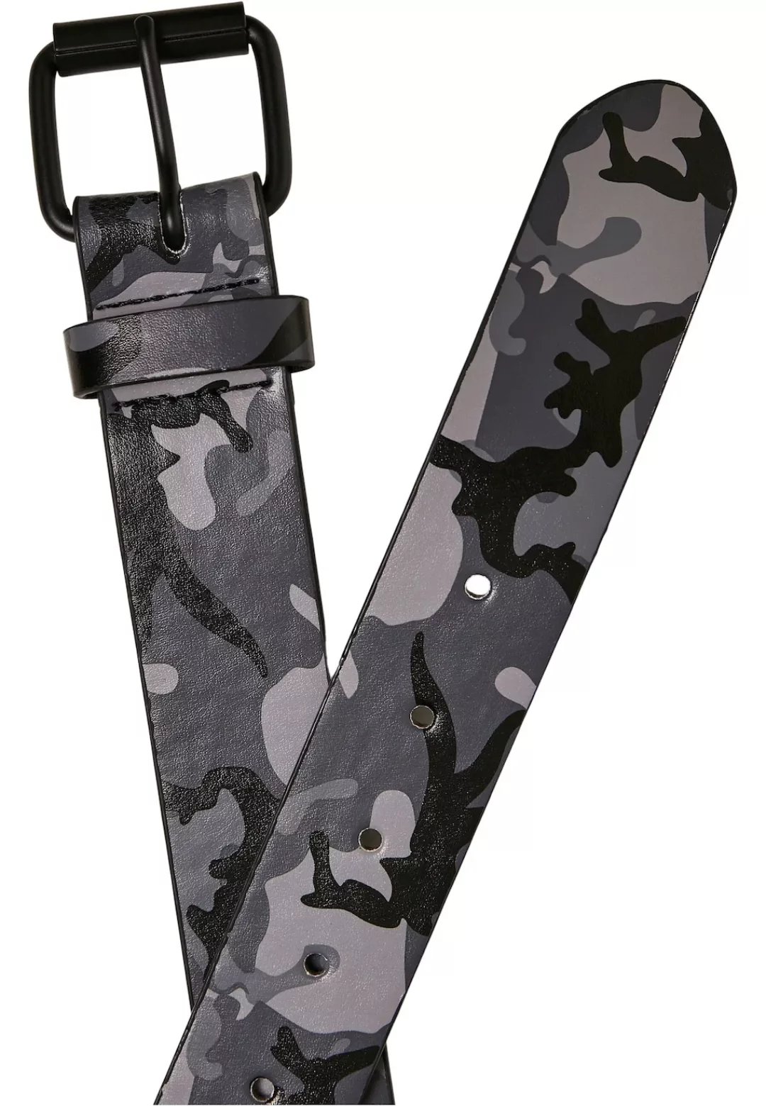 URBAN CLASSICS Hüftgürtel "Urban Classics Unisex Synthetic Leather Camo Bel günstig online kaufen