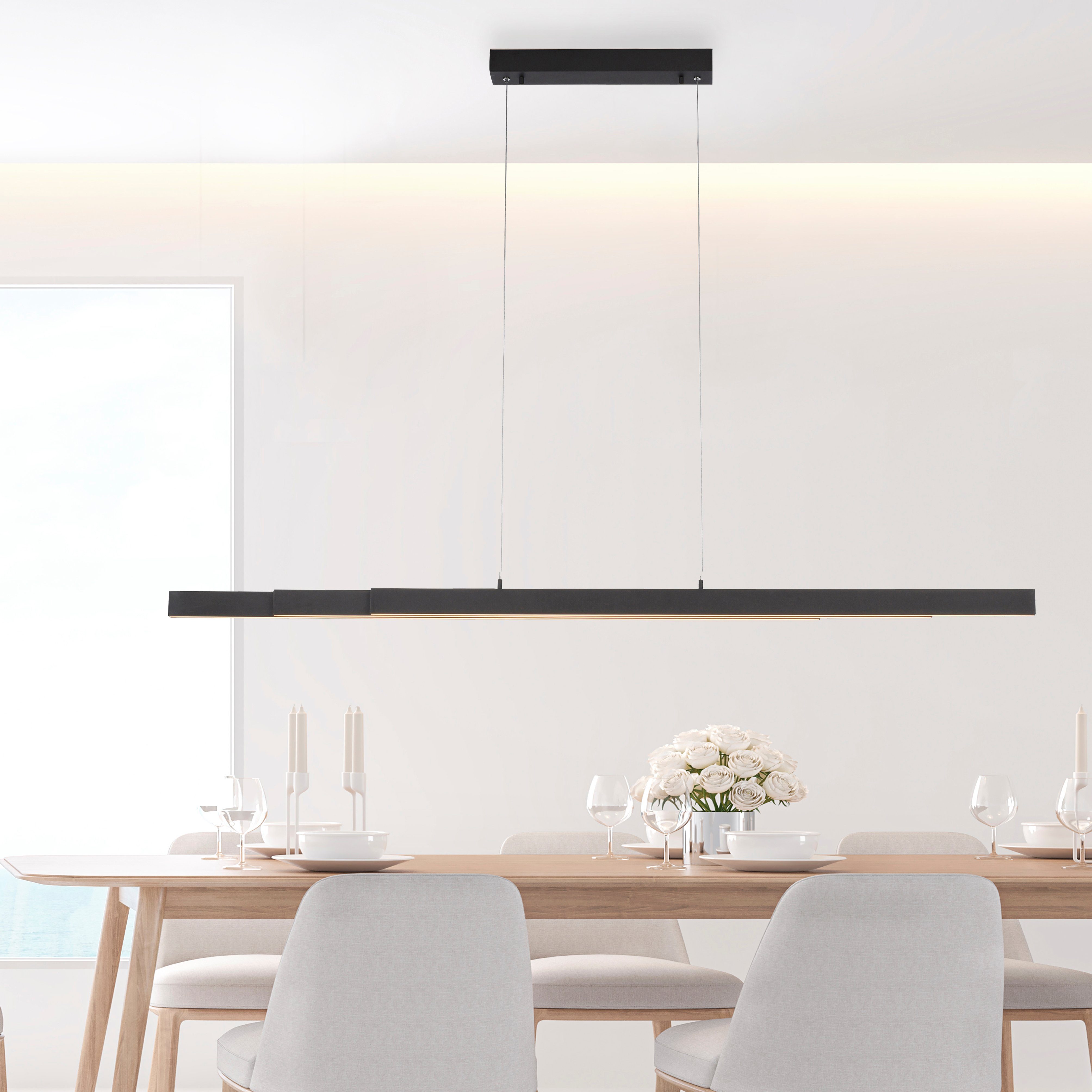 JUST LIGHT Pendelleuchte LUZI, LED fest günstig online kaufen