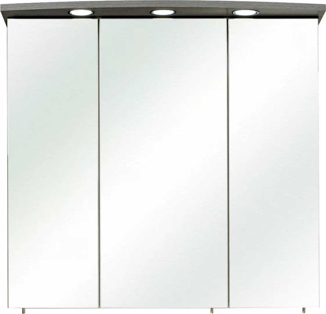 Saphir Spiegelschrank "Quickset 916 Badschrank, 3 Spiegeltüren, 6 Einlegebö günstig online kaufen