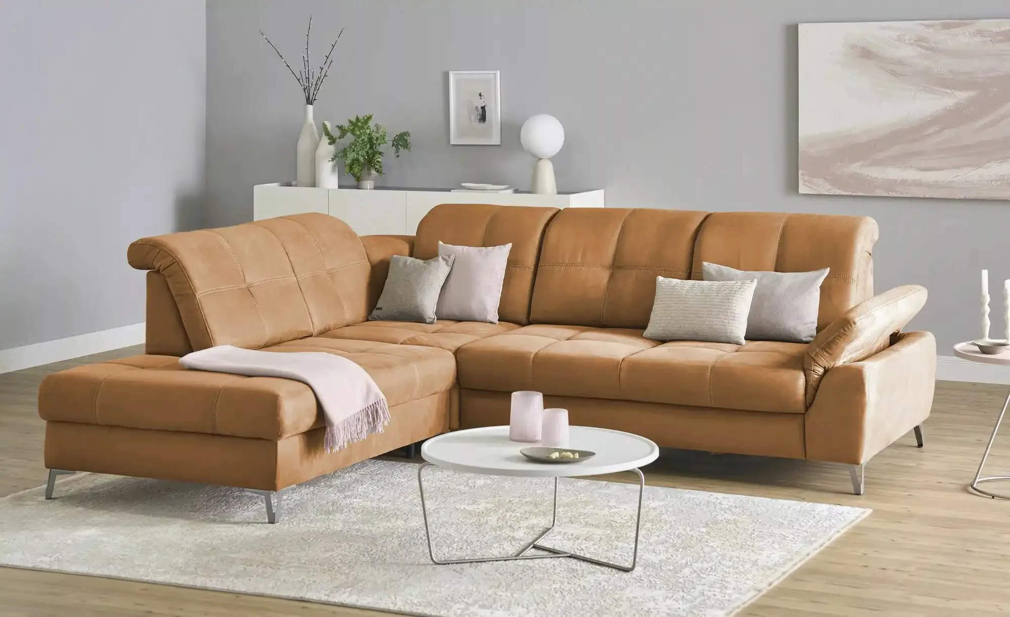 medium Ecksofa  Planova II ¦ gelb ¦ Maße (cm): B: 282 H: 114 T: 241.0 Polst günstig online kaufen