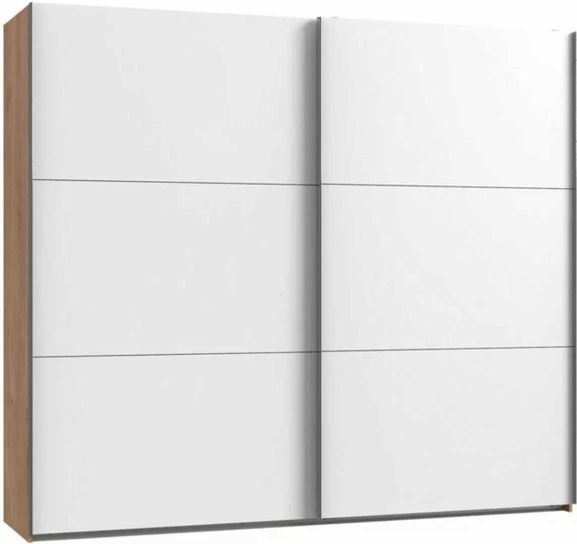 Schwebetürenschrank 200 cm breit LEVEL36 A von WIMEX Weiß günstig online kaufen