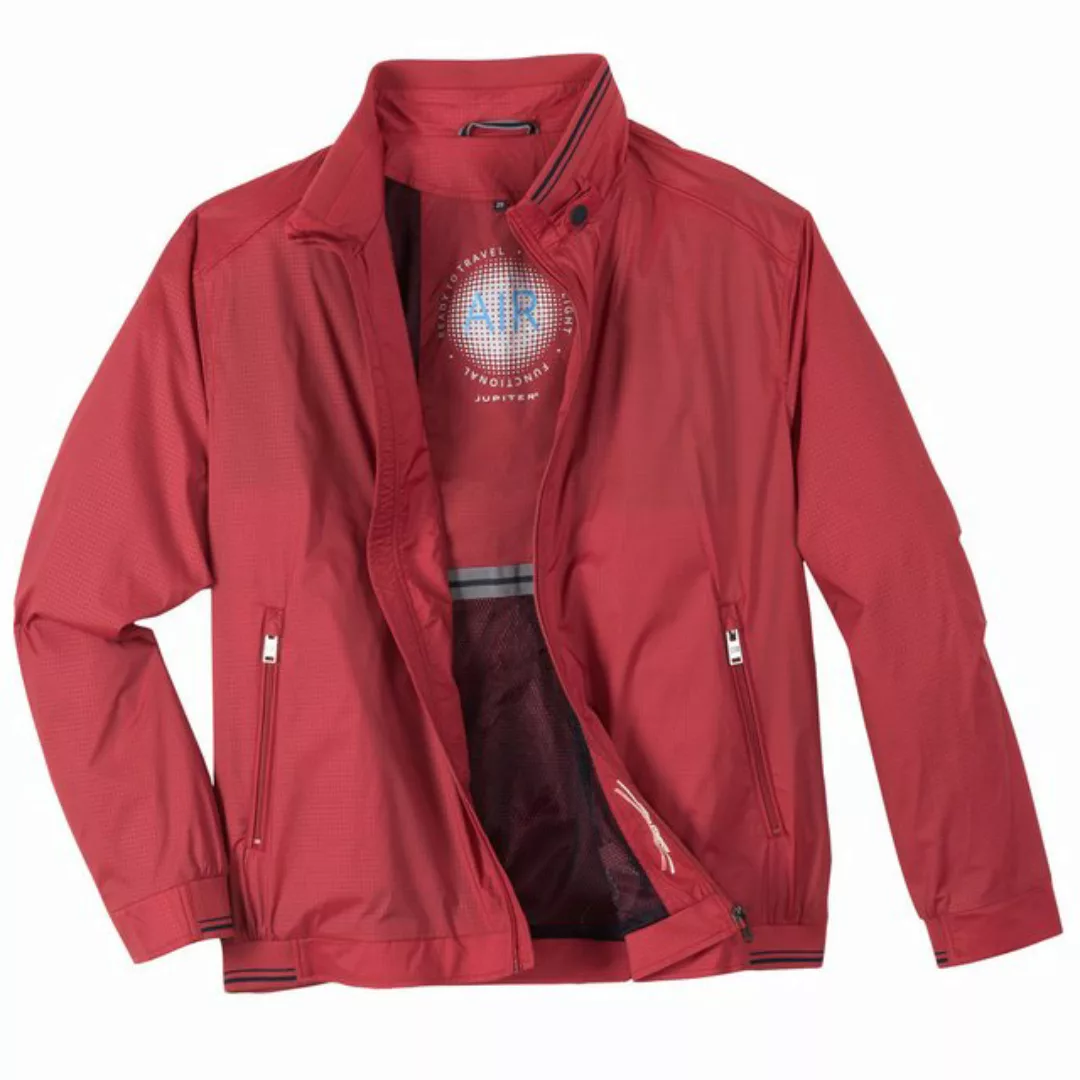 Jupiter Funktionsjacke Große Größen Herren Stretch-Funktionsjacke rot Jupit günstig online kaufen