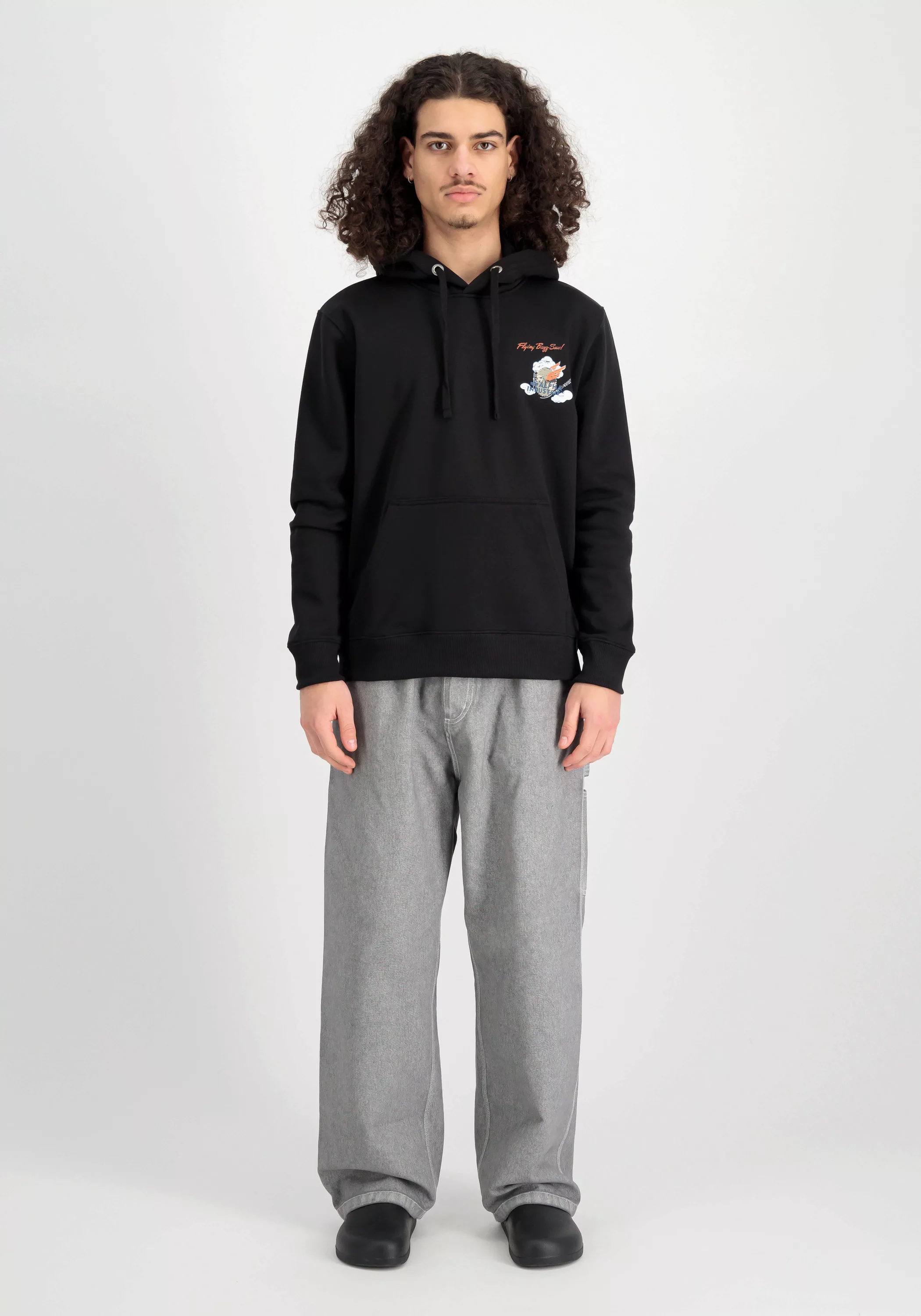 Alpha Industries Hoodie "Flying Buzz SL Hoodie Kapuzensweatshirt" günstig online kaufen
