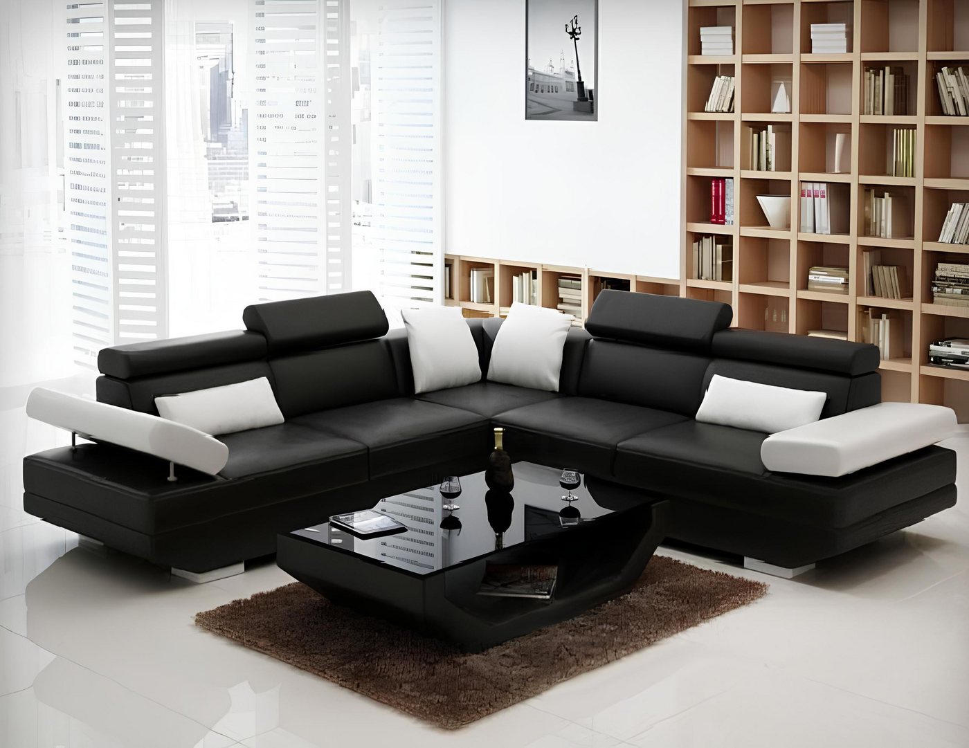 Xlmoebel Ecksofa Wohnlandschaft mit Polsterung und Ecksofa mit USB-Anschlus günstig online kaufen