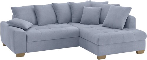 Mr. Couch Ecksofa »Nikita II, L-Form«, Wahlweise mit Bettfunktion, Bettkast günstig online kaufen