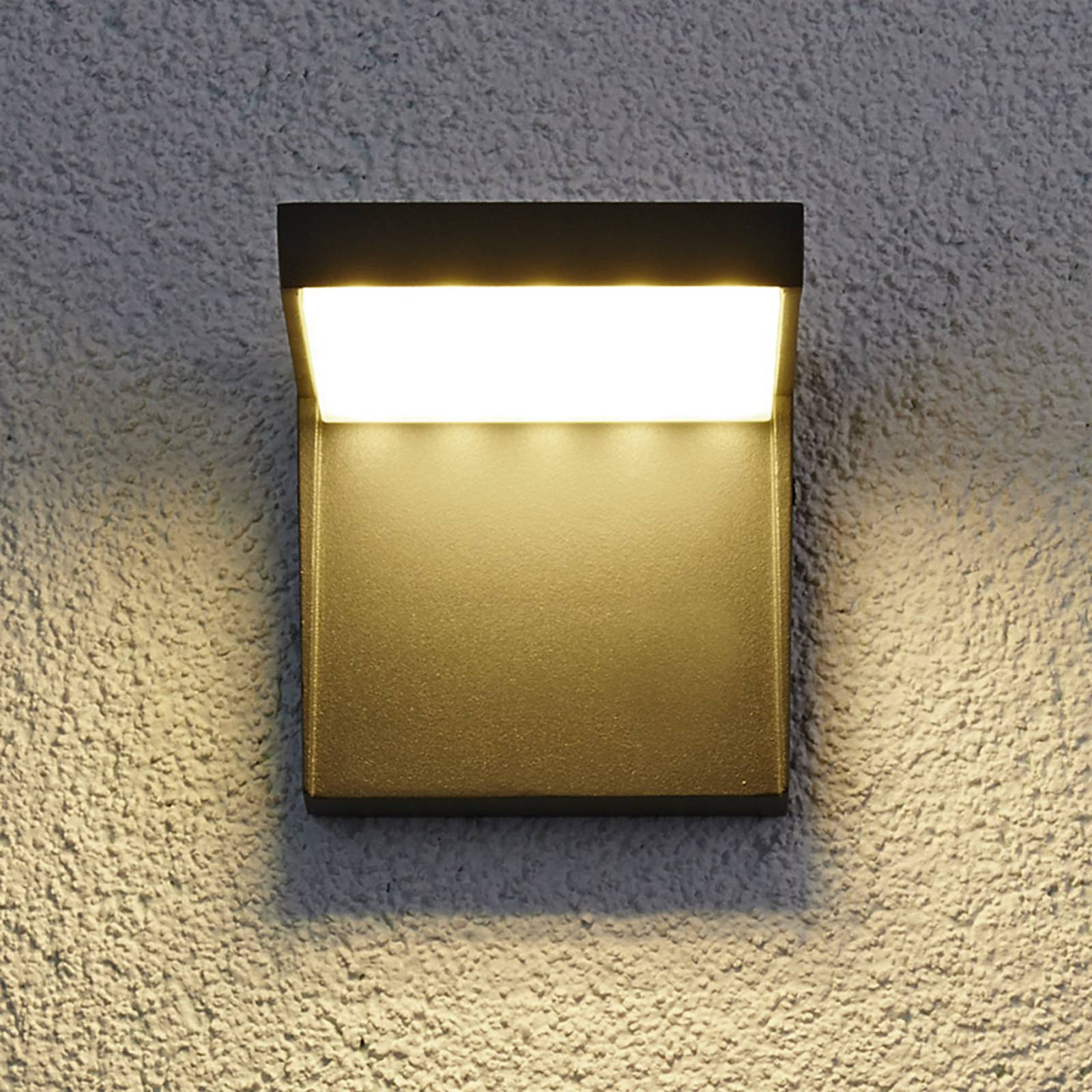 Moderne LED-Außenwandleuchte Rachel aus Aluminium günstig online kaufen
