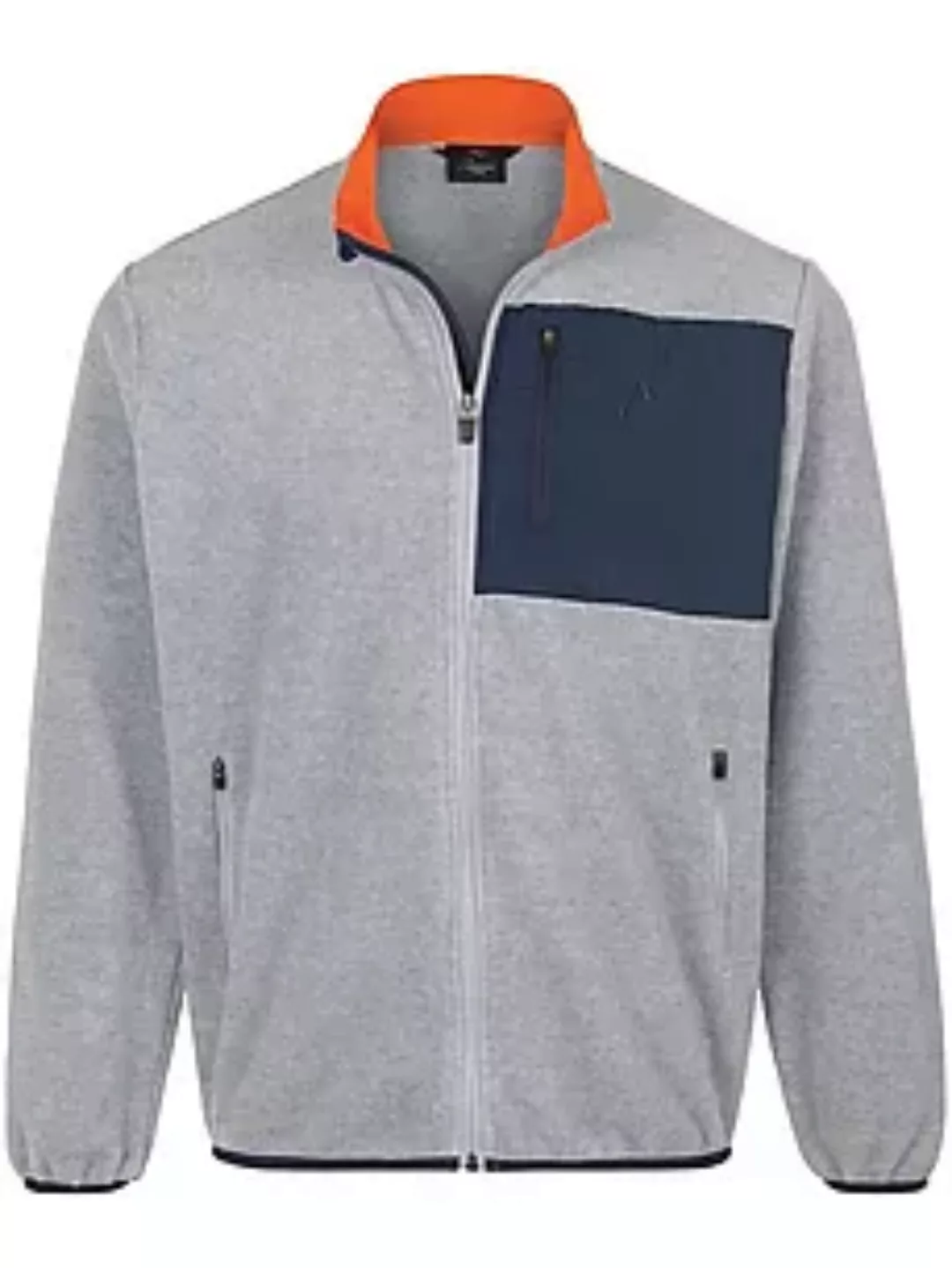 Fleecejacke Authentic Klein grau günstig online kaufen