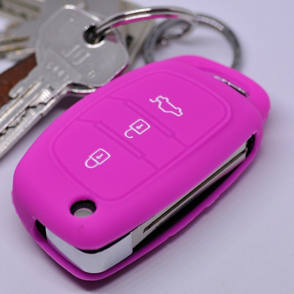mt-key Schlüsseltasche Autoschlüssel Softcase Silikon Schutzhülle günstig online kaufen