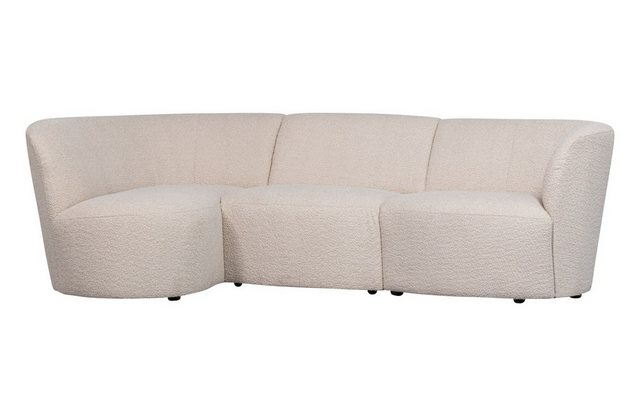 WOOOD Ecksofa Coco aus Boucle-Stoff Links günstig online kaufen