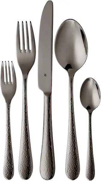 WMF Besteck-Set »Sitello«, (Set, 30 tlg.), geschmiedete Messer, farbecht, W günstig online kaufen