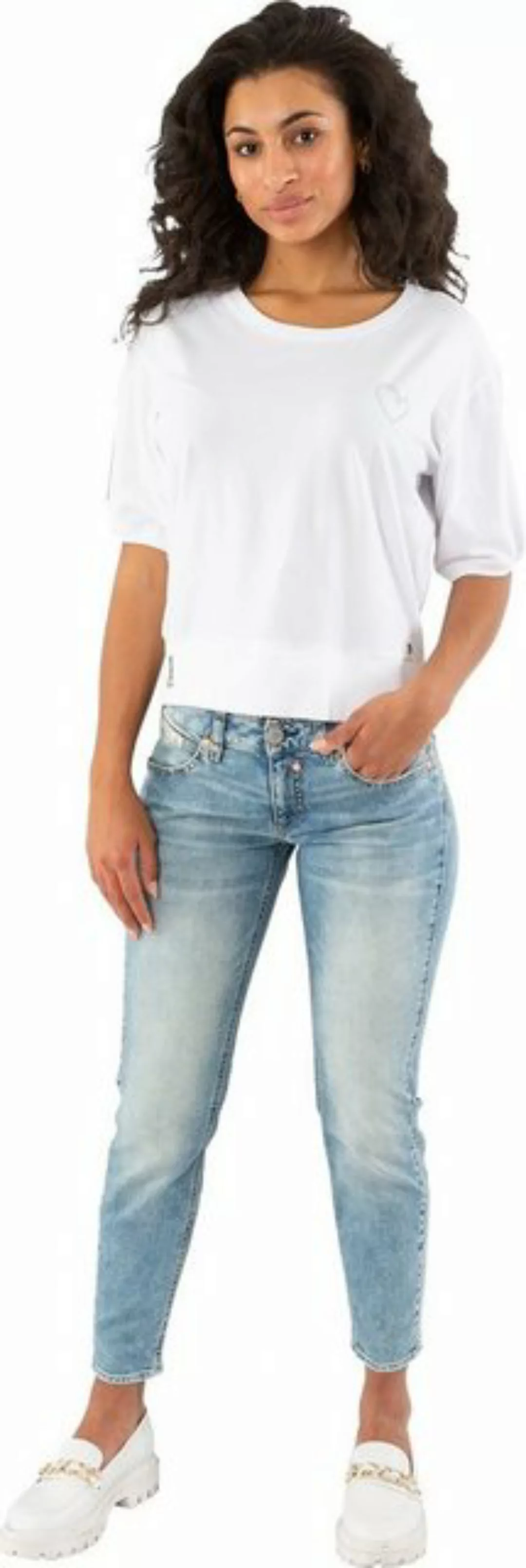 Herrlicher Slim-fit-Jeans HERRLICHER, TOUCH CROPPED JEANS AUS BIO-BAUMWOLLE günstig online kaufen