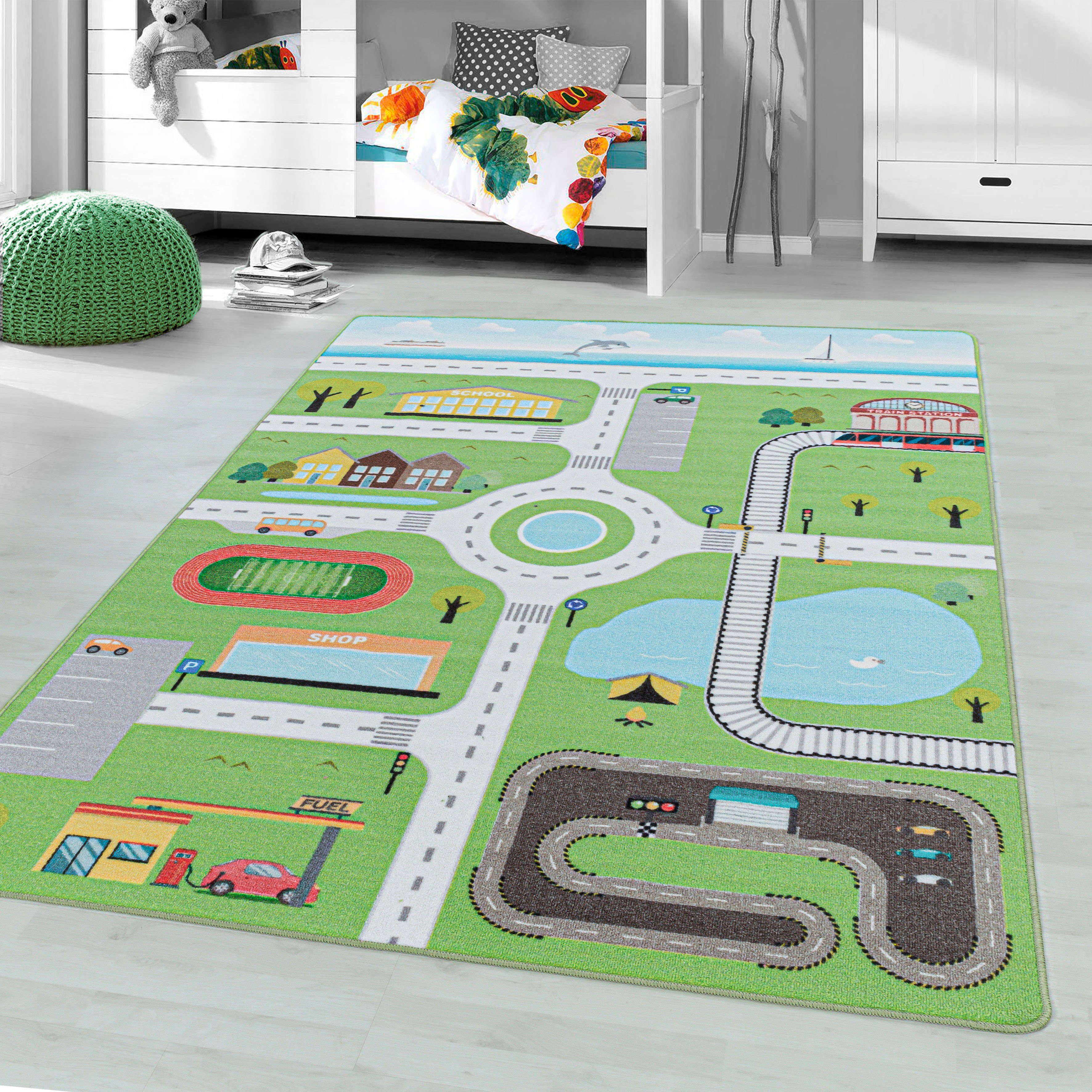 Ayyildiz Teppiche Kinderteppich »PLAY 2911«, rechteckig, 6 mm Höhe, robuste günstig online kaufen