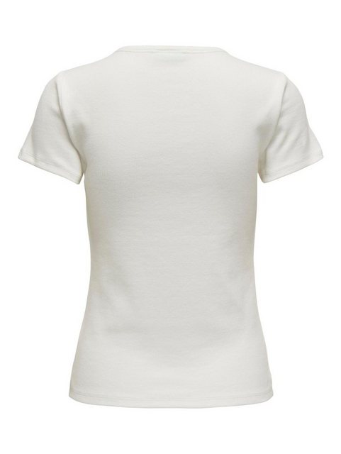 JACQUELINE de YONG T-Shirt Gestreiftes Shirt Top Basic Rundhals Oberteil JD günstig online kaufen