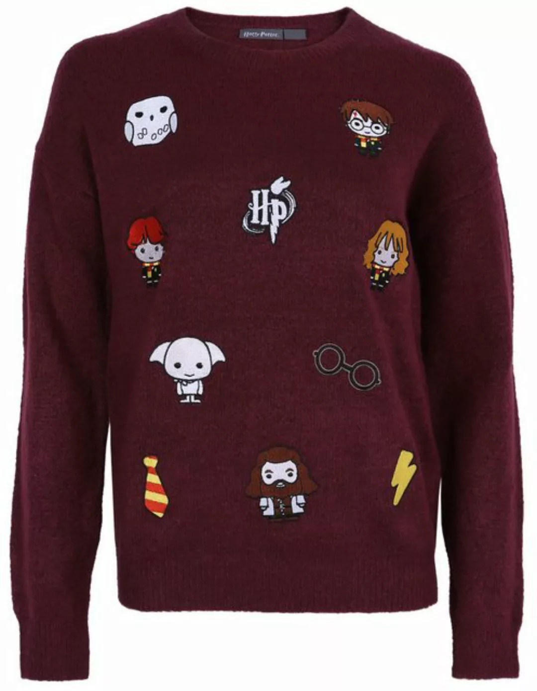 Sarcia.eu Longpullover Burgunderroter Pullover HARRY POTTER XXS günstig online kaufen