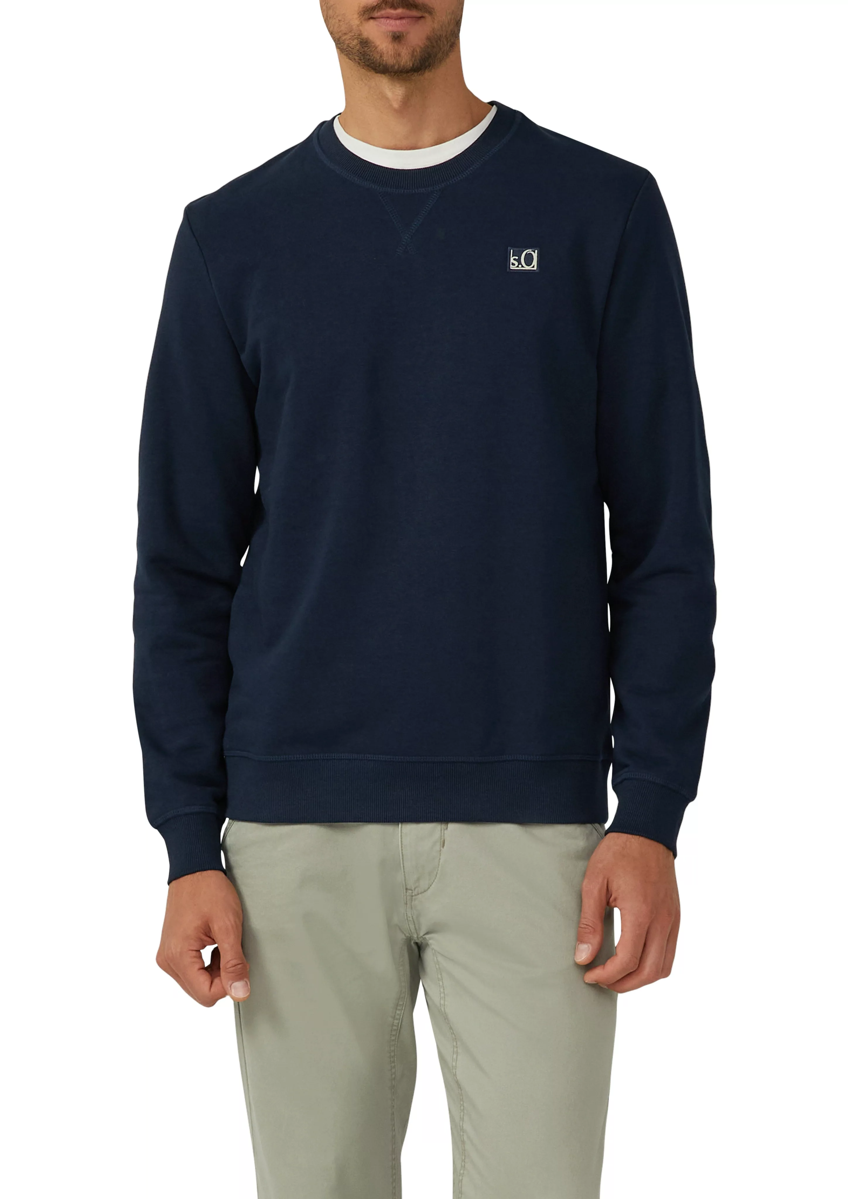 s.Oliver Sweatshirt, mit Logo Stickerei günstig online kaufen