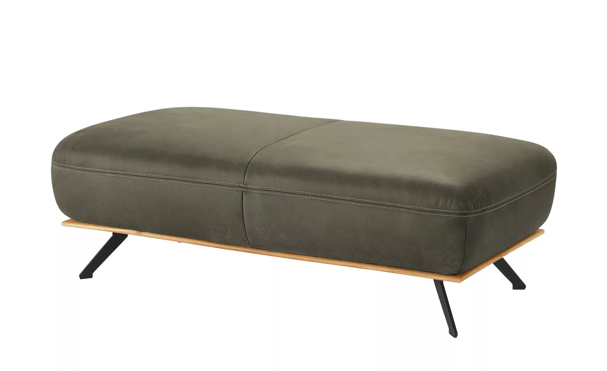 meinSofa Hocker  Fiona ¦ grün ¦ Maße (cm): B: 135 H: 43 T: 70.0 Polstermöbe günstig online kaufen