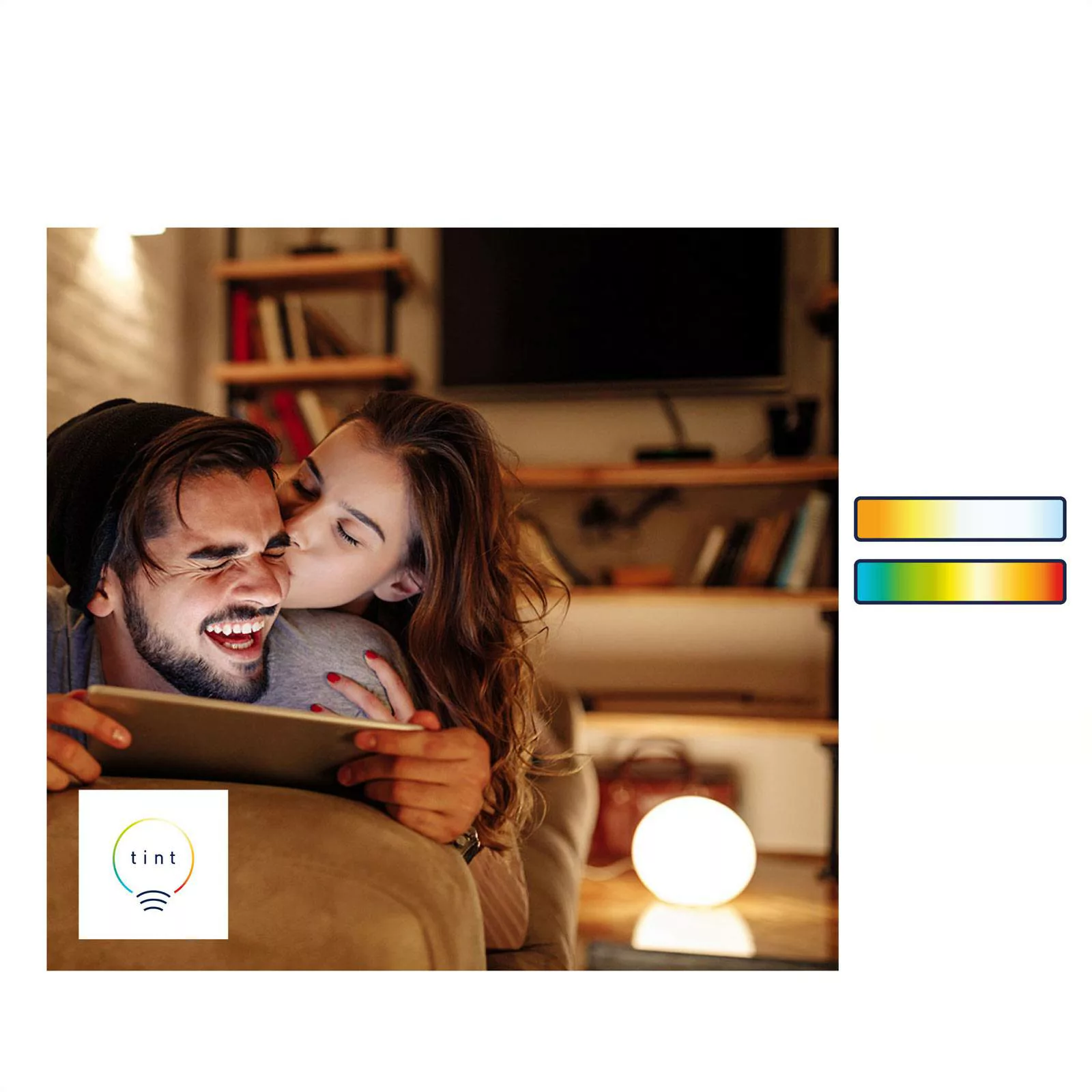 Smartes Zigbee LED Leuchtmittel GU10 - Reflektor Par16 RGBW 4,7W 350lm günstig online kaufen