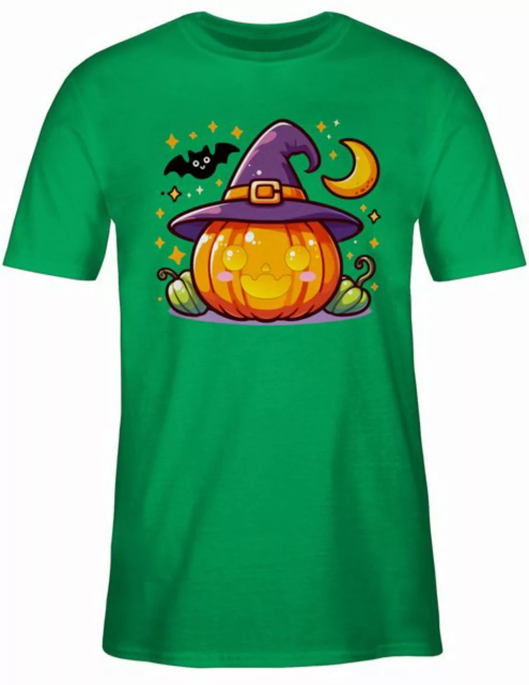 Shirtracer T-Shirt Halloween Kürbis, Süßer Kürbis, Halloween Design, Kürbis günstig online kaufen