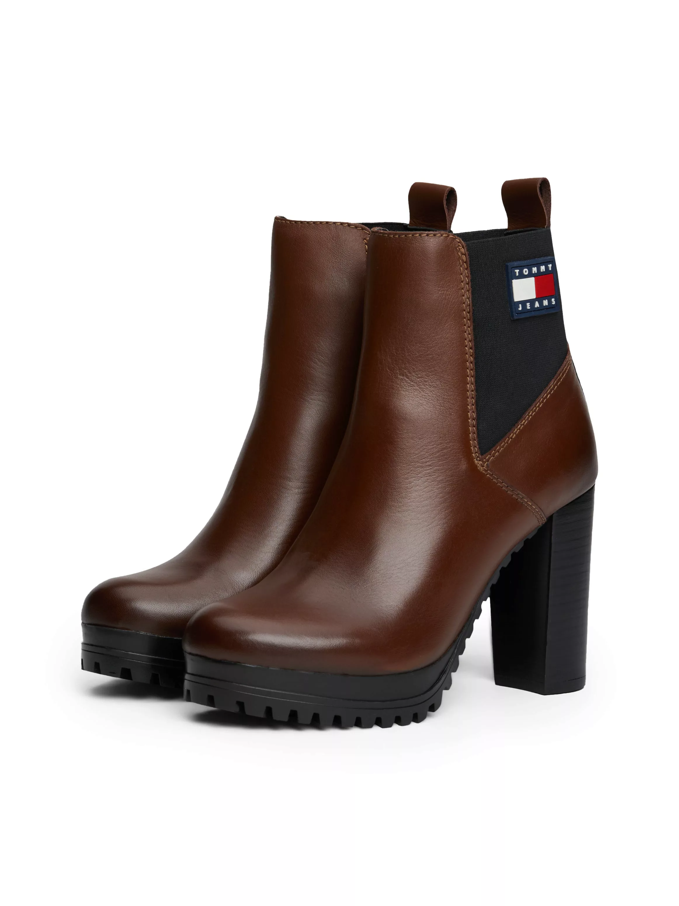 Tommy Jeans High-Heel-Stiefelette "TJW NEW ESS HIGH HEEL BOOT", Blockabsatz günstig online kaufen