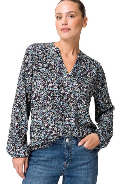 Zero Satinbluse "zero Satinbluse mit Print" günstig online kaufen