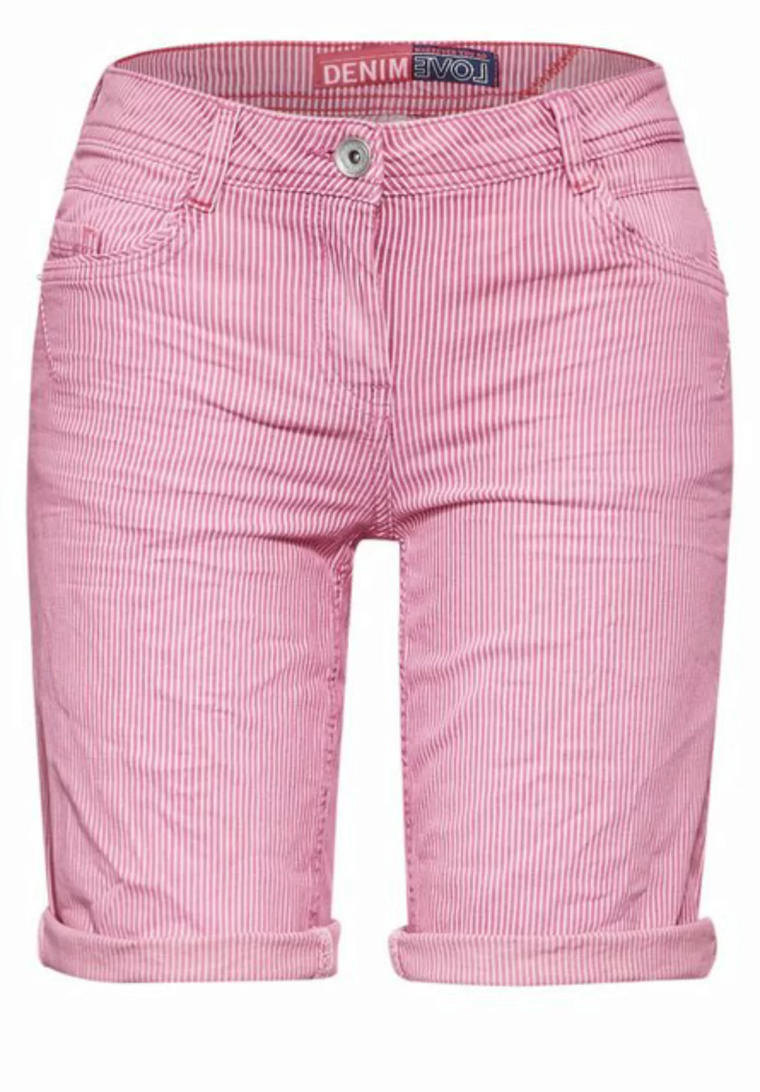 Cecil Dehnbund-Hose Style Scarlett Shorts Stripe günstig online kaufen