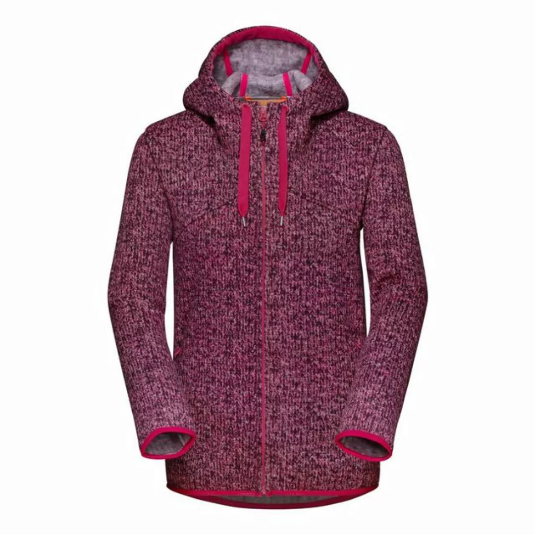 Mammut Strickfleecejacke Chamuera ML Hooded in Melange Optik günstig online kaufen