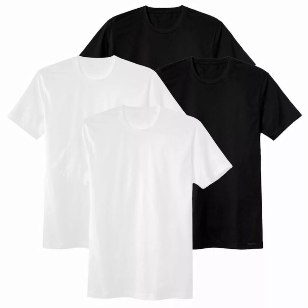 CALIDA T-Shirt "T-Shirt MEN T-Shirt 2PACK Natural Benefit 100% cotton 4er P günstig online kaufen