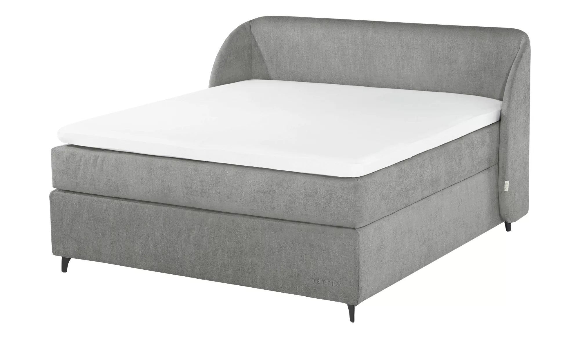 Jette Home Boxspringbett  Jette Embrace ¦ grau ¦ Maße (cm): B: 198 H: 126,5 günstig online kaufen