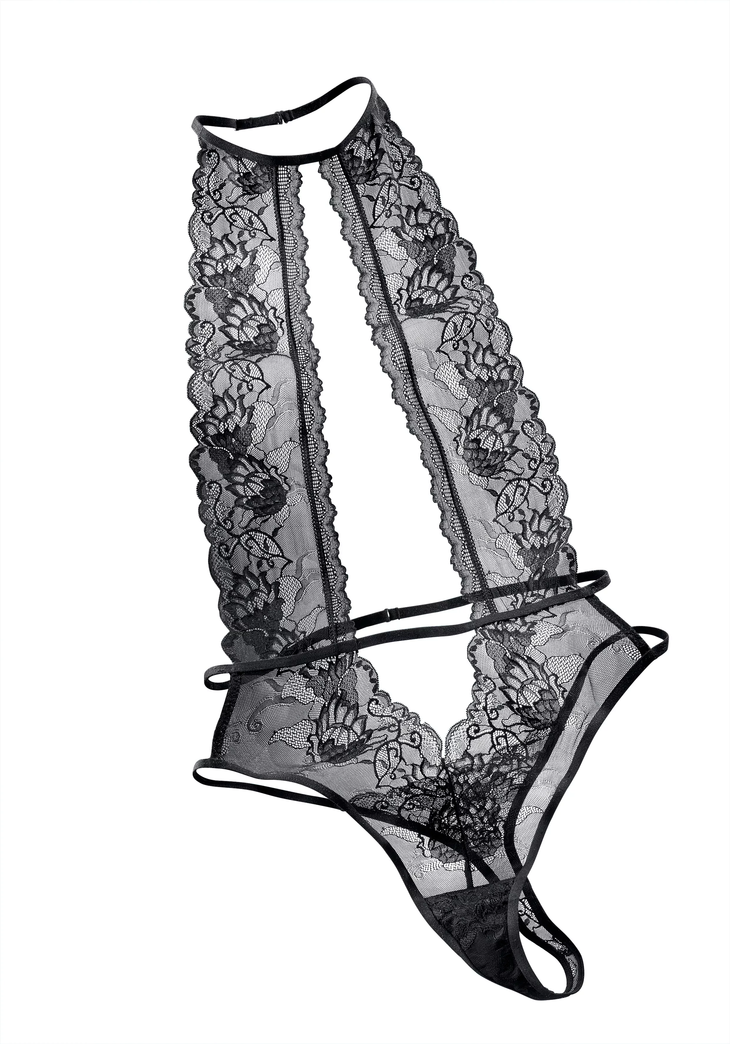 petite fleur gold Stringbody, mit modischem Neckholder, sexy Dessous, Reizw günstig online kaufen